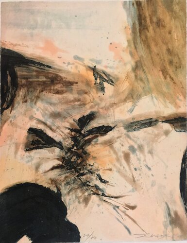 Composition 263 by Zao Wou-Ki 趙無極, Print for Sale on Singulart