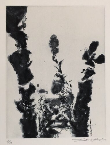 Vingt-quatre premiers sonnets de Shakespeare dans la traduction de Yves Bonnefoy n°368 by Zao Wou-Ki 趙無極, Print for Sale on Singulart