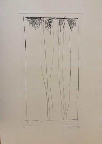 Tres xiprers (Three Cypresses) by Joan Hernández Pijuan, Print for Sale on Singulart