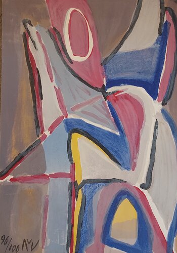 Combat by Bram van Velde, Print for Sale on Singulart
