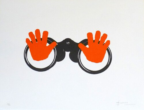 Poema visual 16 by Joan Brossa, Print for Sale on Singulart