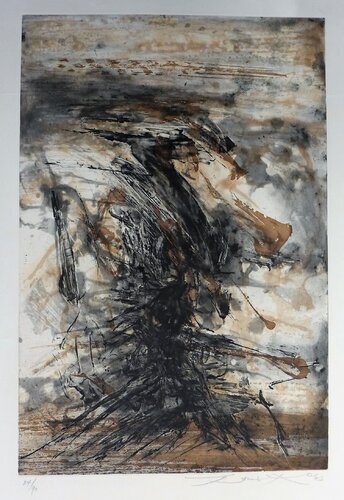 Composition 154 by Zao Wou-Ki 趙無極, Print for Sale on Singulart