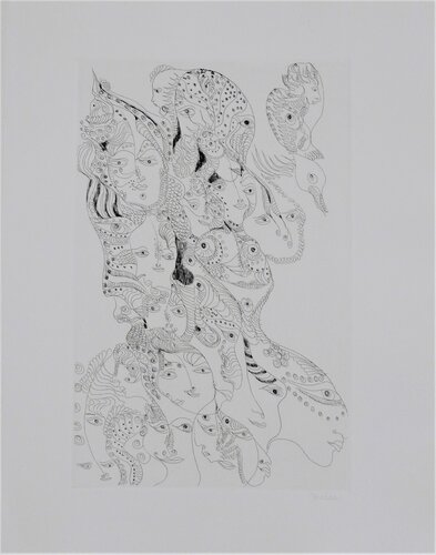 Oracles et spectacles 6 by Unica Zürn, Print for Sale on Singulart
