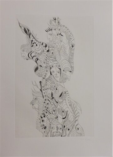 Oracles et spectacles 8 by Unica Zürn, Print for Sale on Singulart