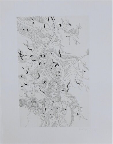 Oracles et spectacles 4 by Unica Zürn, Print for Sale on Singulart