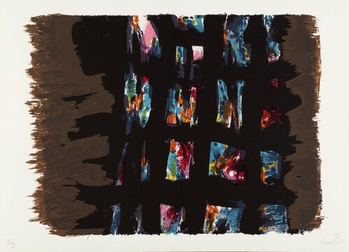 Suite de Paques, l'emprisonnement by Alfred Manessier, Print for Sale on Singulart