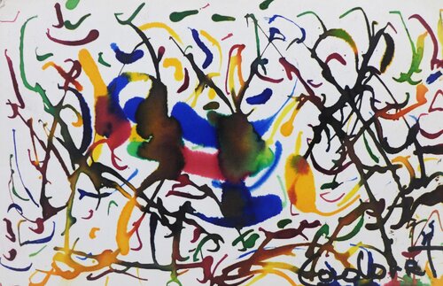 Composition 3 de Michel Cadoret, Pintura a la venta en Singulart