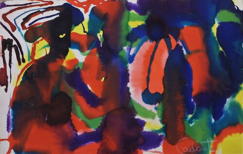 Composition 2 de Michel Cadoret, Pintura a la venta en Singulart