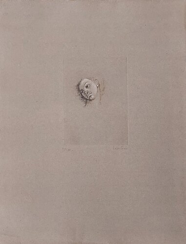 Portrait di Leonor Fini, Stampa in vendita su Singulart