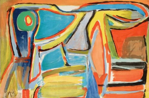 Vent des sables - MP 392 by Bram van Velde, Print for Sale on Singulart