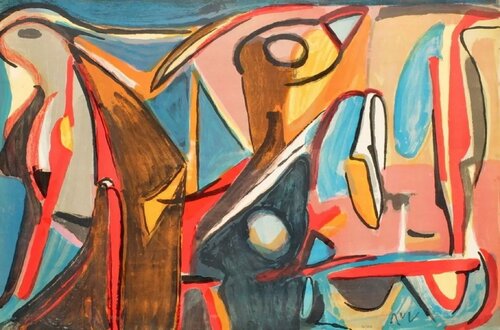 MP 363 - éclosion by Bram van Velde, Print for Sale on Singulart
