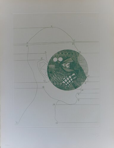 Composition 2 di Joan Ponç, Stampa in vendita su Singulart