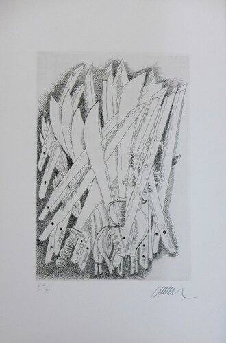 Les Sabres von Arman, Druck kaufen auf Singulart