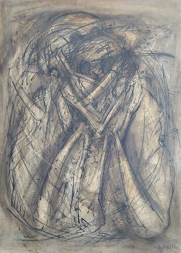 Sans titre by Gilbert Pastor, 종이 for Sale on Singulart