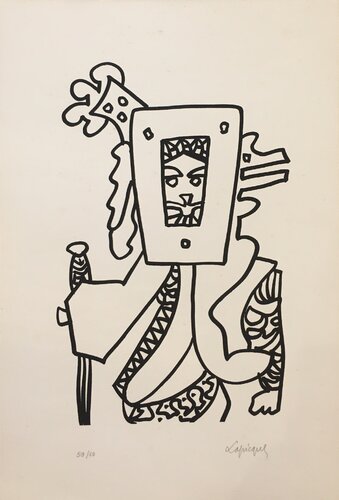 La vengeance by Charles Lapicque, Print for Sale on Singulart
