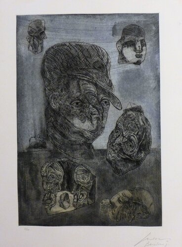 Desperdicios de guerra von José Luis Cuevas, Druck kaufen auf Singulart