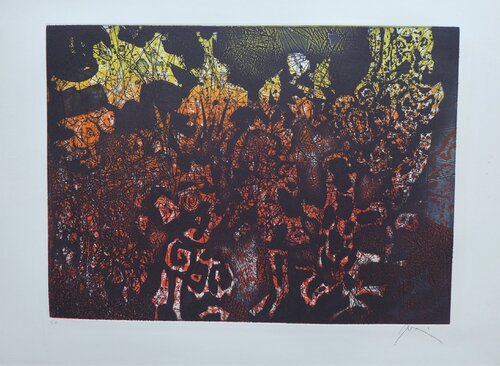 Jardin couchant by Mario Prassinos, Print for Sale on Singulart