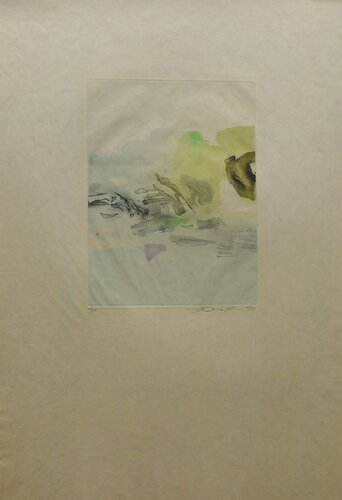 Randonnées (Rambles) 261 von Zao Wou-Ki 趙無極, Druck kaufen auf Singulart