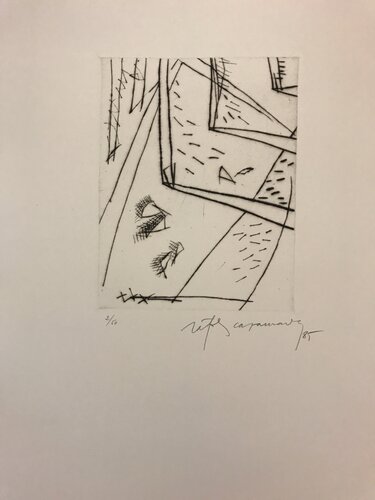 Composition noir et blanc 2 van Albert Ràfols-Casamada, Afdruk te koop op Singulart