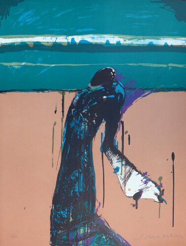 Portrait of a Dream di Fritz Scholder, Stampa in vendita su Singulart