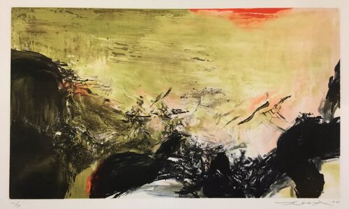 Composition 302A by Zao Wou-Ki 趙無極, Print for Sale on Singulart