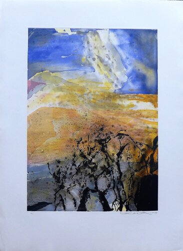 Composition 340 de Zao Wou-Ki 趙無極, Impresión a la venta en Singulart