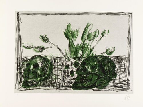 Vanitas 2 van Markus Lüpertz, Afdruk te koop op Singulart
