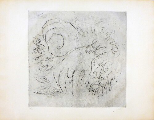 Etude de mains Jean Fautrier