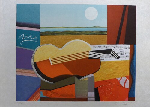 Composition von Max Papart, Druck kaufen auf Singulart