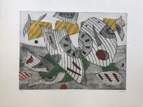 Sans titre de Henry Goetz, Impresión a la venta en Singulart