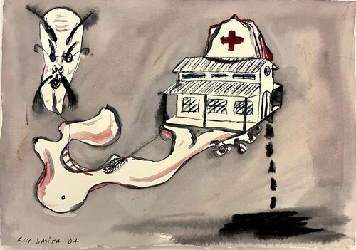 Hospital von Ray Smith, Werk auf Papier kaufen auf Singulart