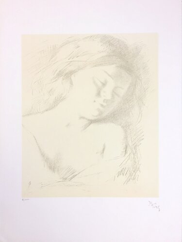 Jeune fille endormie by Balthus, Print for Sale on Singulart