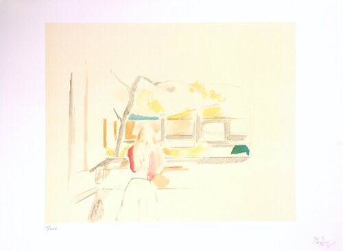 Jeune fille de dos by Balthus, Print for Sale on Singulart