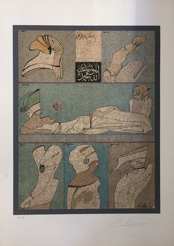 Ecritures von Mihail Chemiakin, Druck kaufen auf Singulart