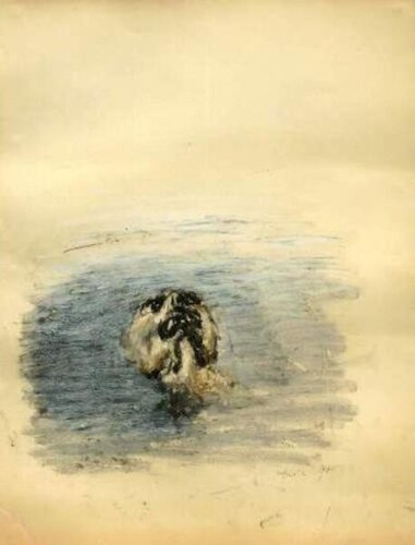 Nous ne sommes pas les derniers by Zoran Mušič, Work on Paper for Sale on Singulart