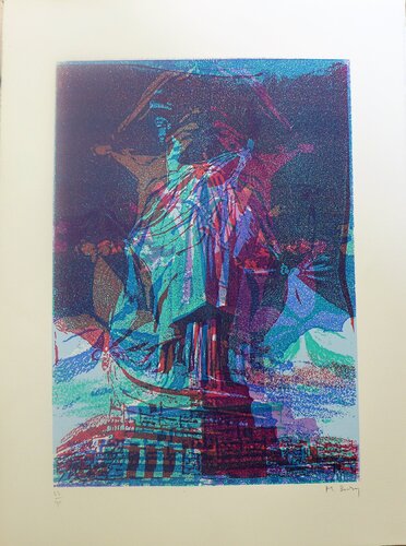 Statue de la liberté 6 par Pol Bury, Édition en vente sur Singulart