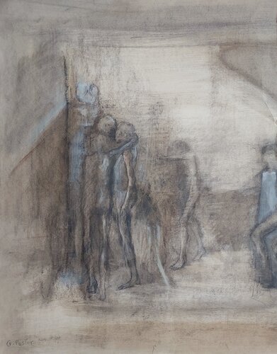 Apparition di Gilbert Pastor, Opera su carta in vendita su Singulart