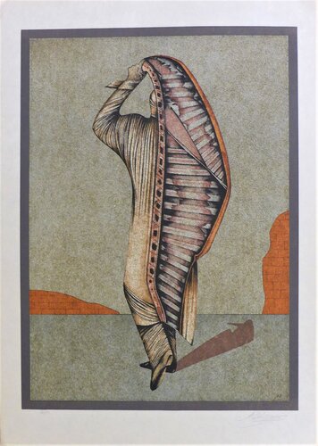 Ventre de Paris 14 by Mihail Chemiakin, 인쇄 for Sale on Singulart