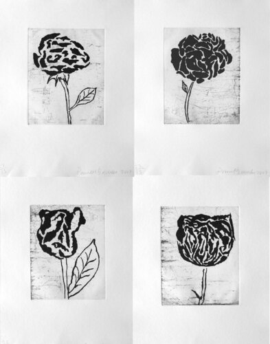 Flower von Donald Baechler, Druck kaufen auf Singulart