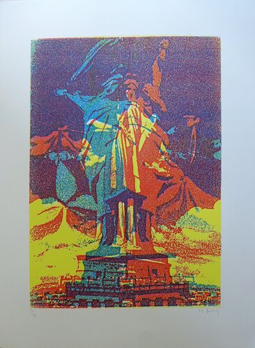 Statue de la liberté 4 par Pol Bury, Édition en vente sur Singulart