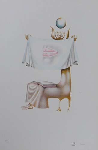 Alphabet 4 von Jules Perahim, Druck kaufen auf Singulart