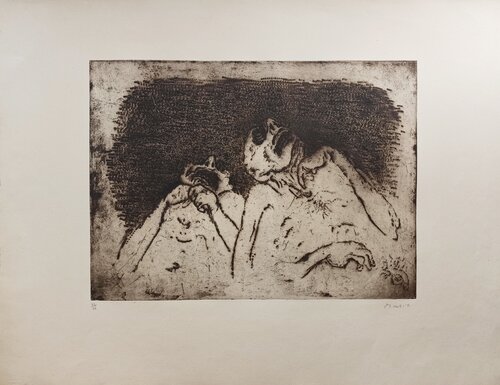 Nous ne sommes pas les derniers by Zoran Mušič, Print for Sale on Singulart
