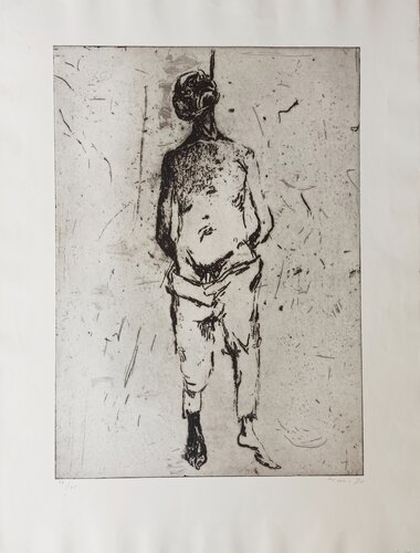 Nous ne sommes pas les derniers 200 by Zoran Mušič, Print for Sale on Singulart