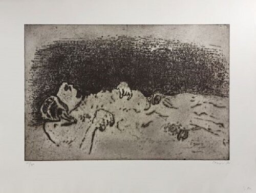 Nous ne sommes pas les derniers 194 by Zoran Mušič, Print for Sale on Singulart