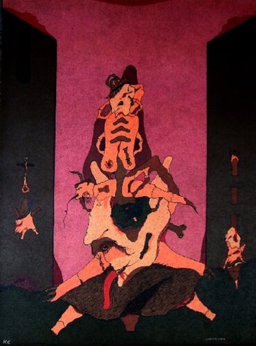 Cenizas-9 by Jorge Camacho, Print for Sale on Singulart