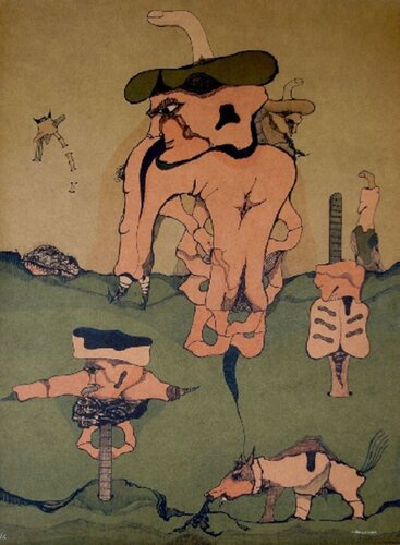 Cenizas-1 by Jorge Camacho, Print for Sale on Singulart