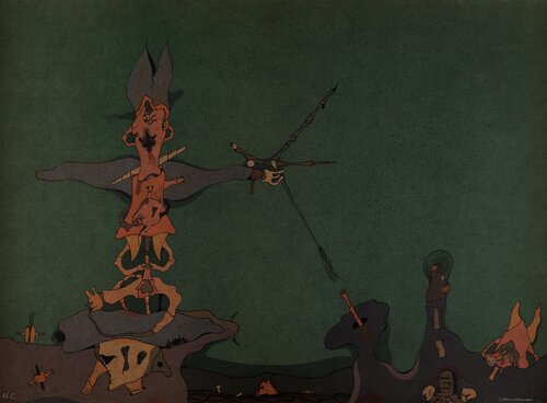 Cenizas-10 by Jorge Camacho, Print for Sale on Singulart