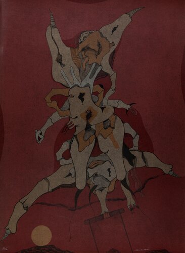 Cenizas-2 by Jorge Camacho, Print for Sale on Singulart