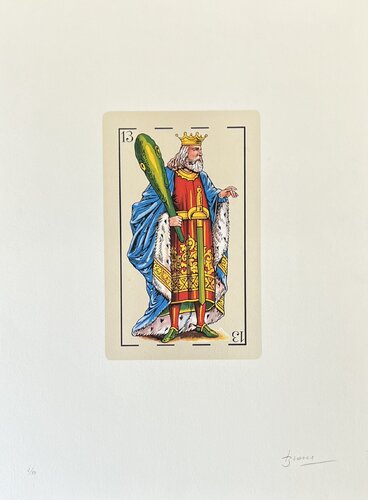 King by Joan Brossa, Print for Sale on Singulart