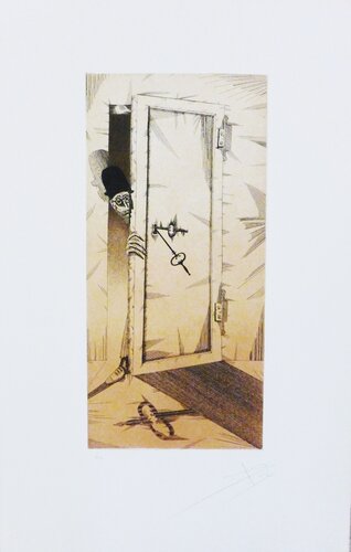 Kafka 4 par Joan Ponç, Édition en vente sur Singulart